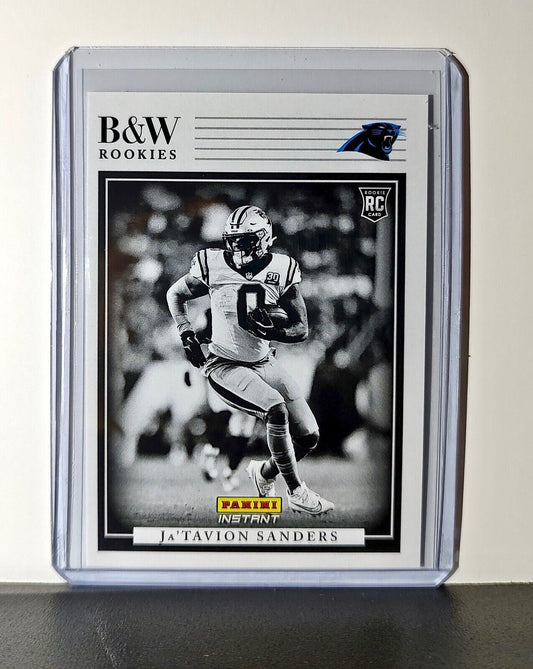 Ja'Tavion Sanders 2024 Panini NFL #25 Black & White Rookies Panthers 1 of 680