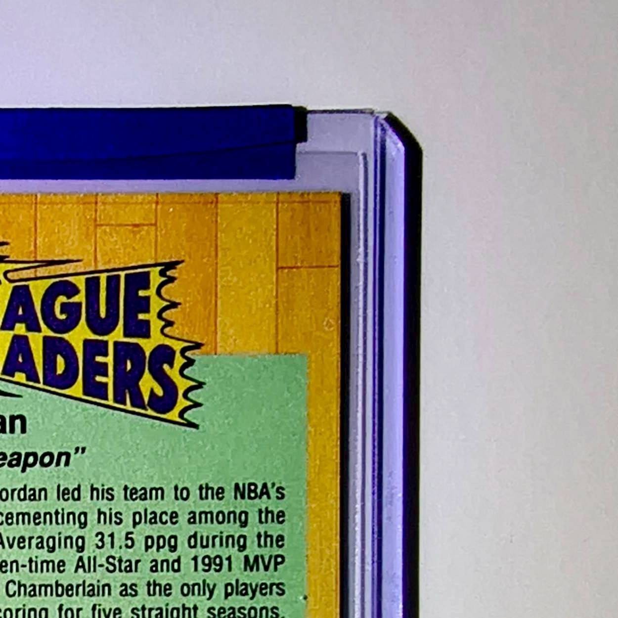 Michael Jordan 1991-92 Fleer League Leaders #220 Basketball Card Chicago Bulls