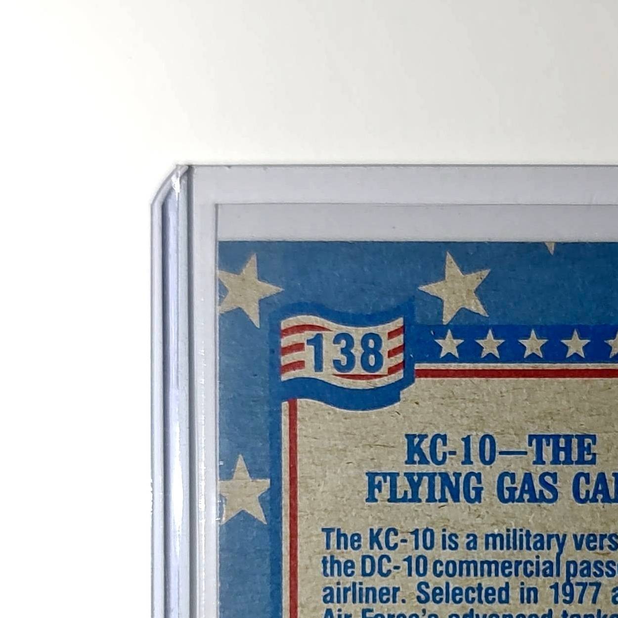 KC-10 – The Flying Gas Station 1991 Topps Desert Storm #138 Card