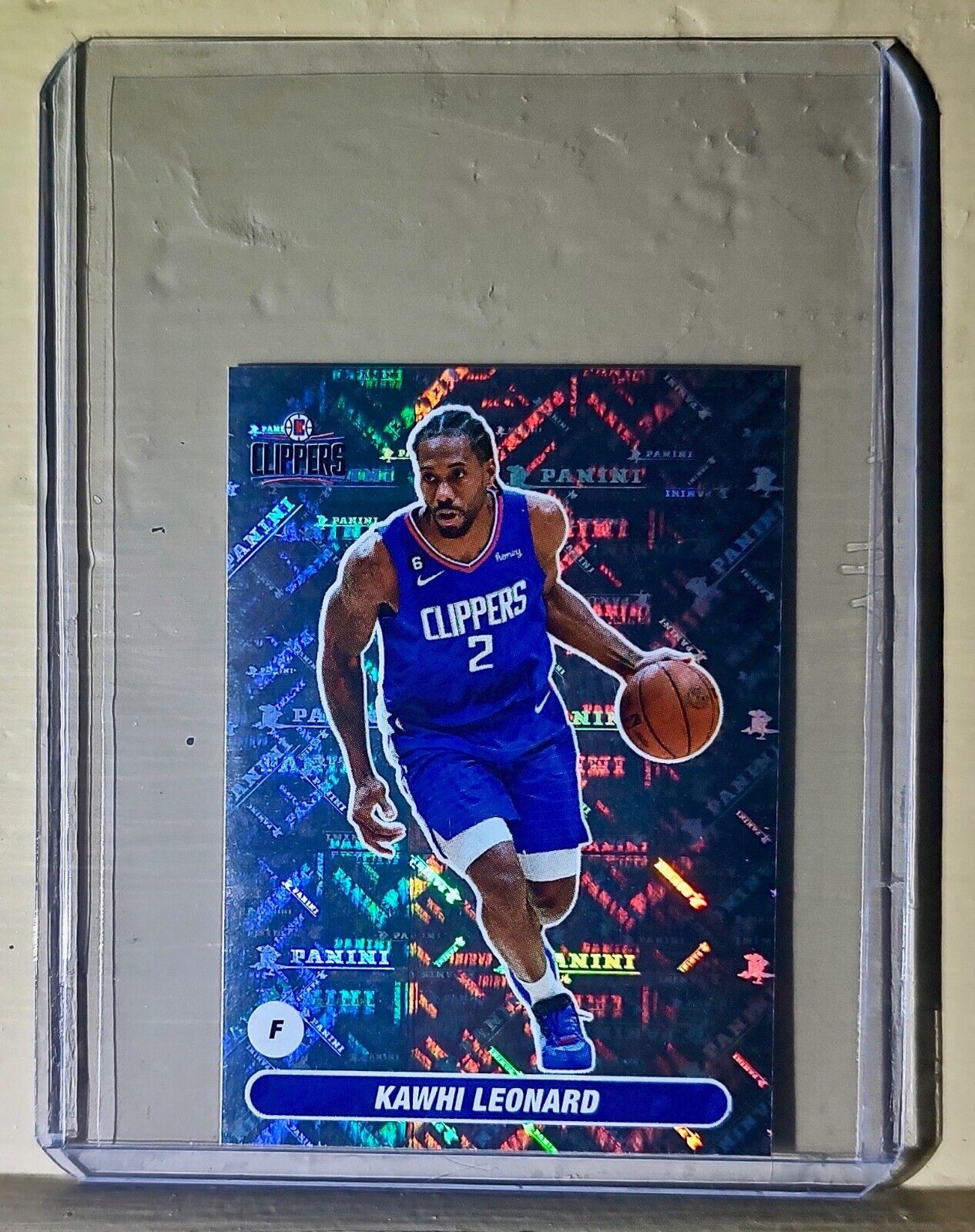 2023-24 Kawhi Leonard Panini NBA Basketball #348 Sticker LA Clippers