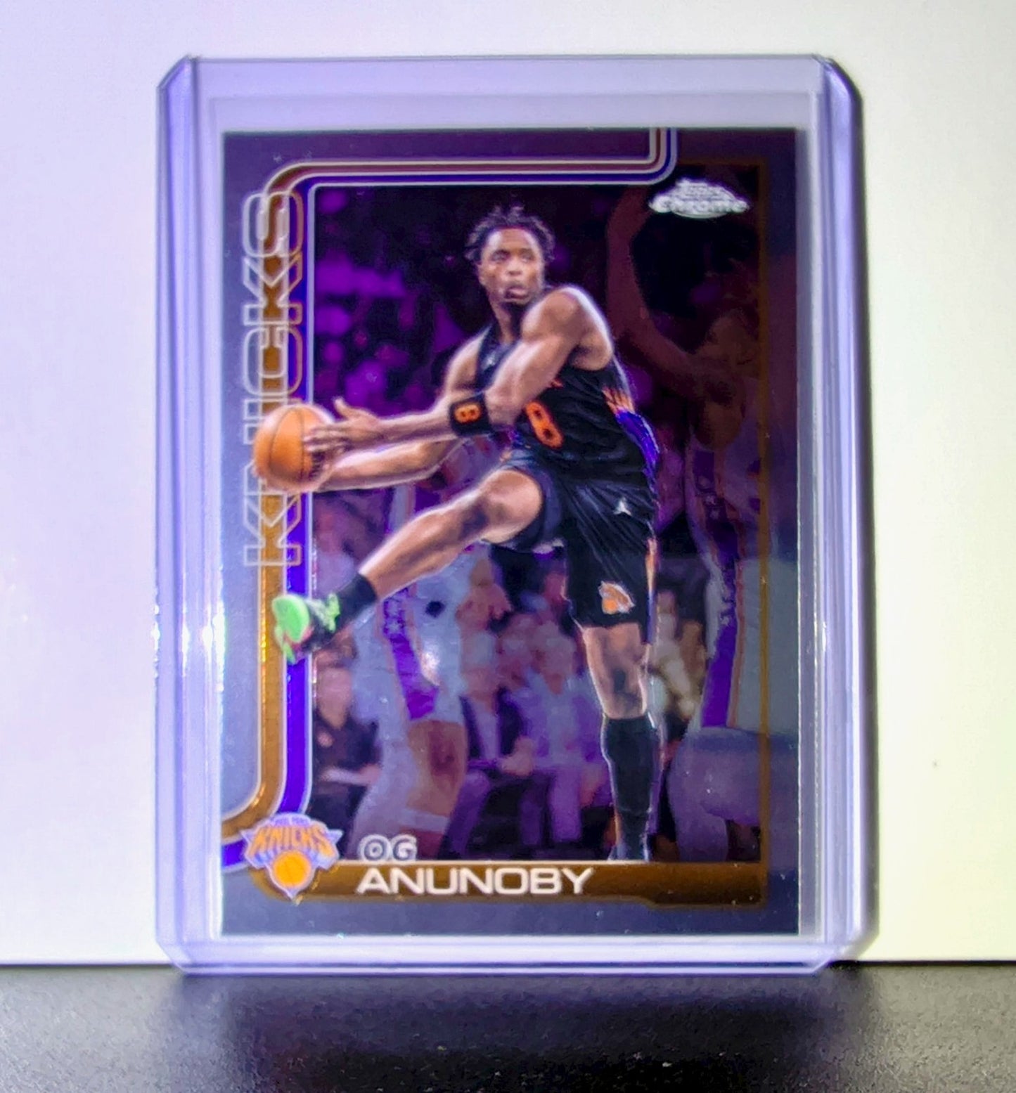 OG Anunoby 2025-26 NBA Topps Chrome Update #43 Basketball Card New York Knicks