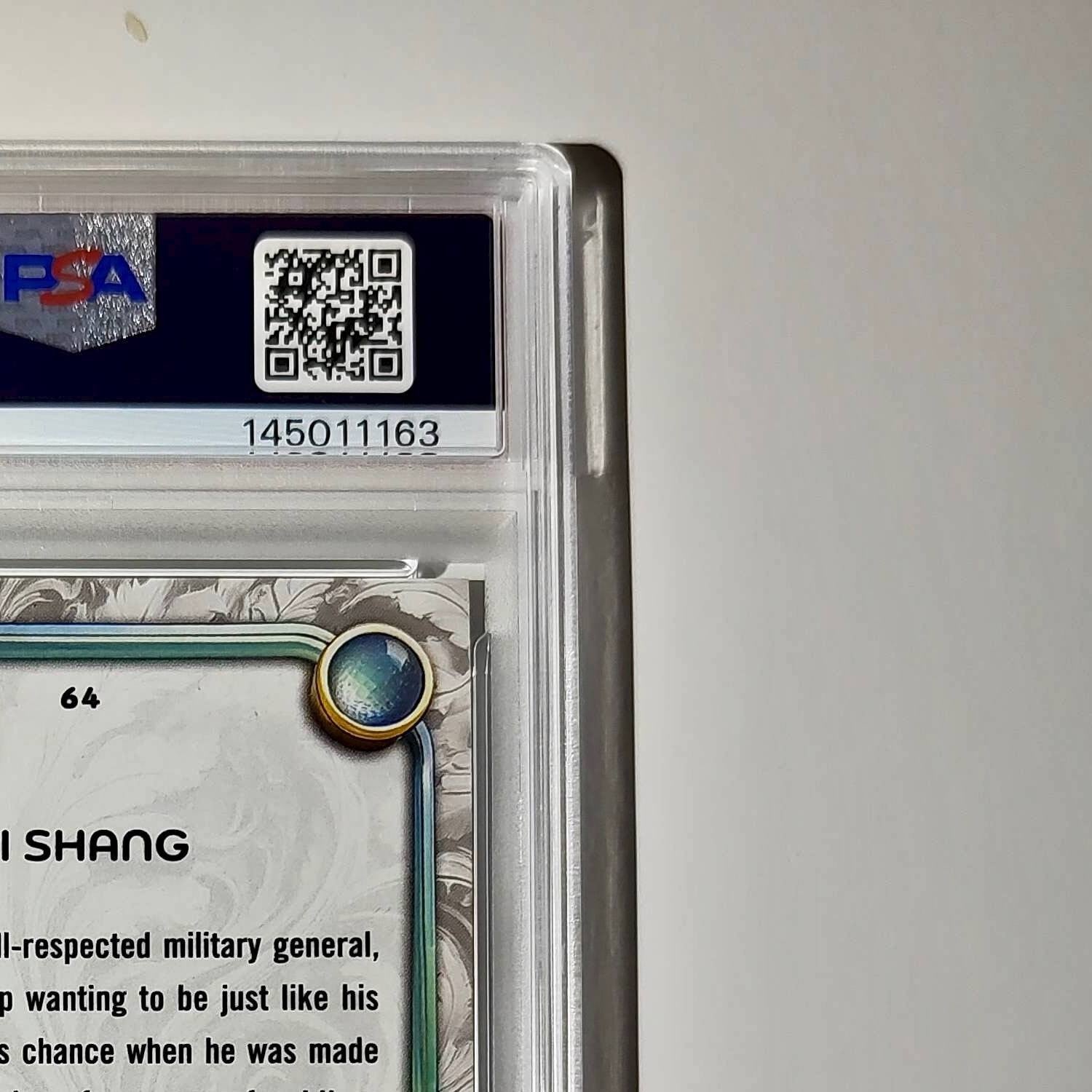 Li Shang 2025 Topps Disney Wonder #64 Winter Variant Card Mulan PSA 10