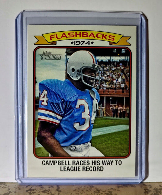 Earl Campbell 2023 Topps 1974 Flashbacks NFL #FF-13 Football Card Houston Oilers