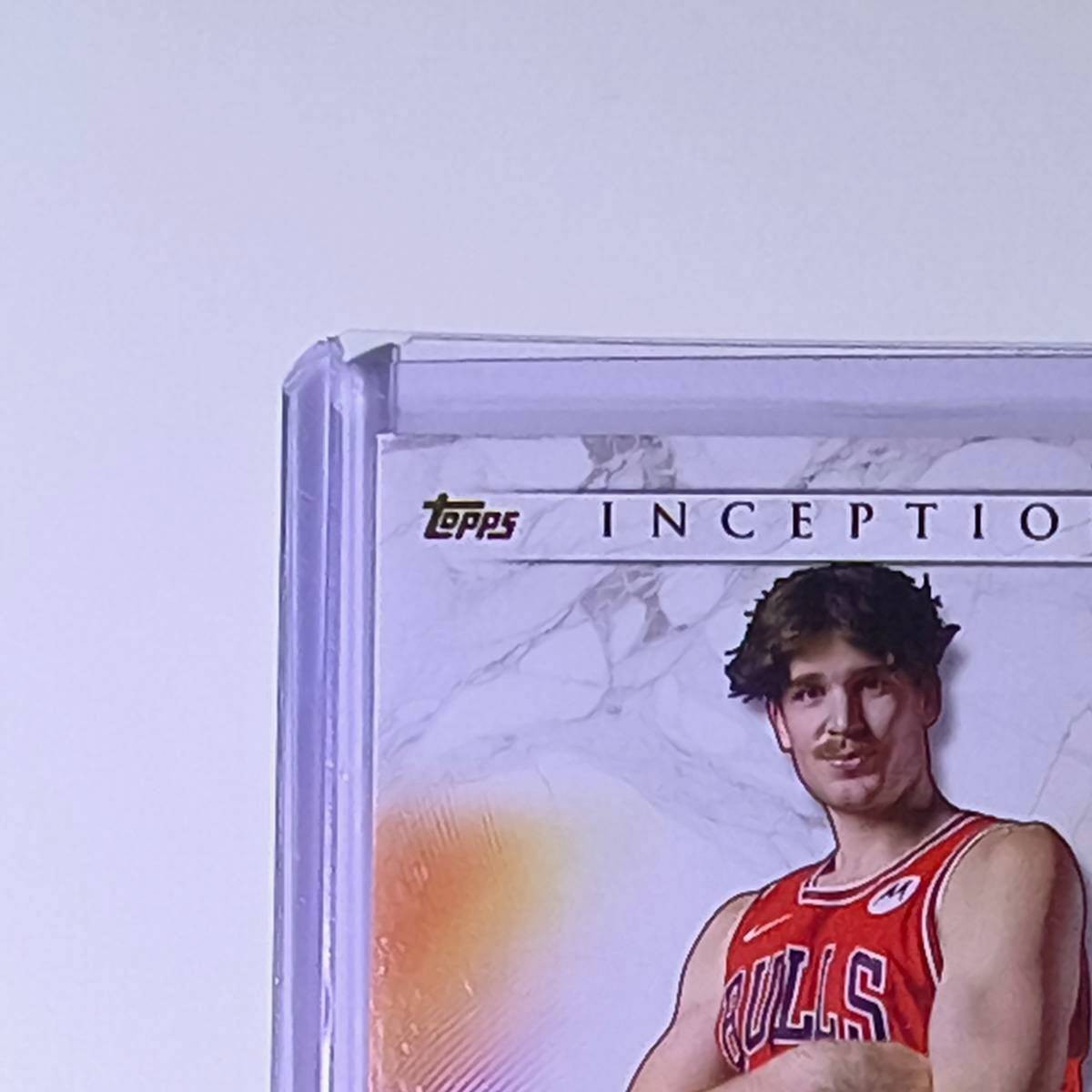 Lachlan Olbrich Rookie 2025 NBA Topps Inception #RA-LO Autograph Card Bulls