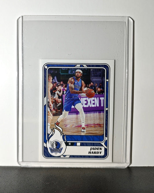 Jaden Hardy 2024-25 Panini NBA #300 Sticker Card Dallas Mavericks