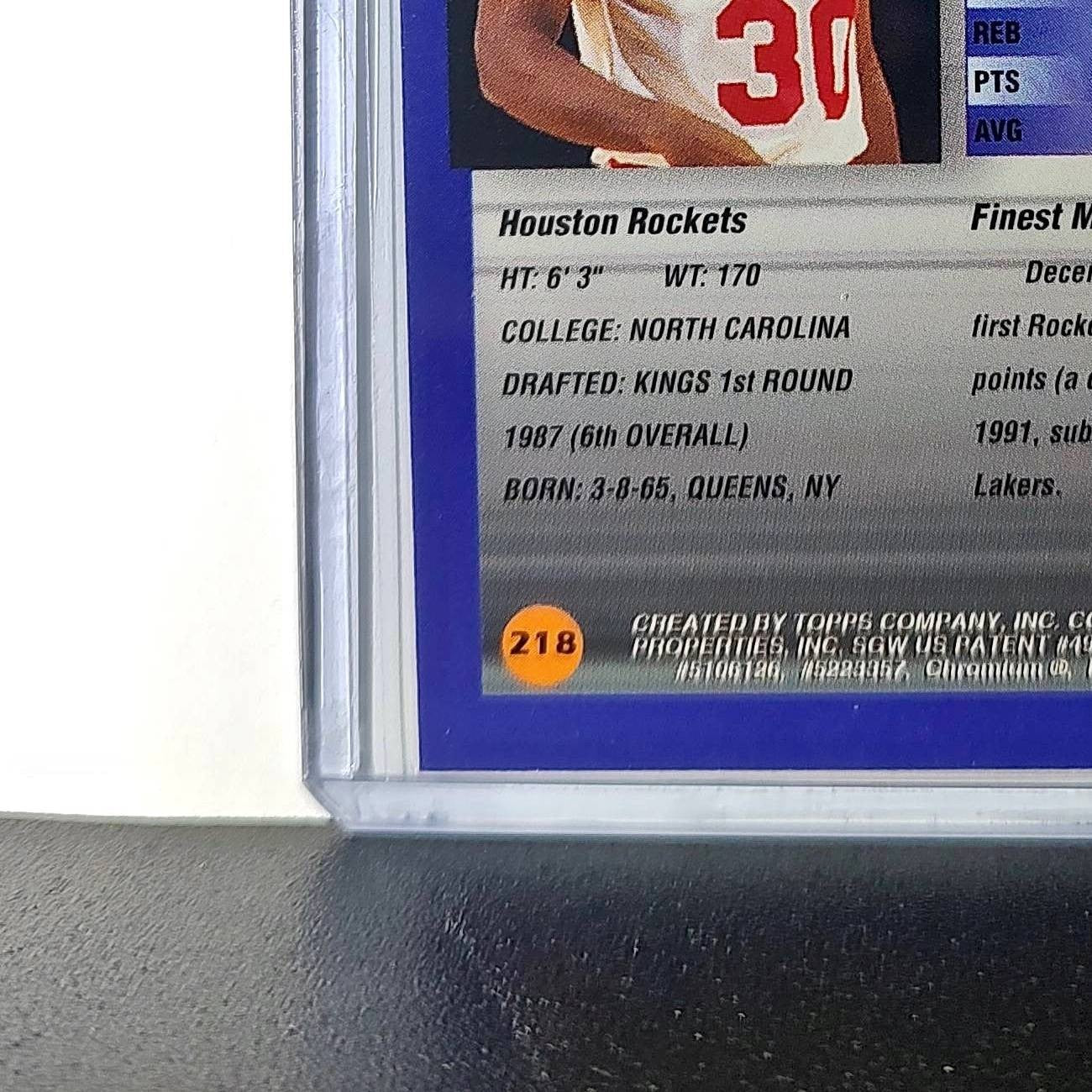 Kenny Smith 1994-95 Topps Finest #218 Basketball Card