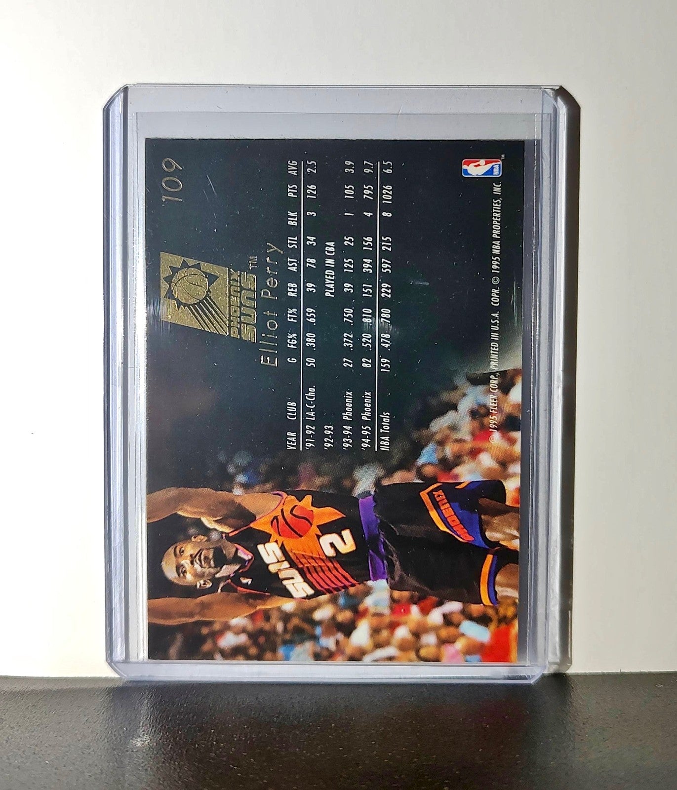 Elliot Perry 1995-96 Flair NBA #109 Card Phoenix Suns
