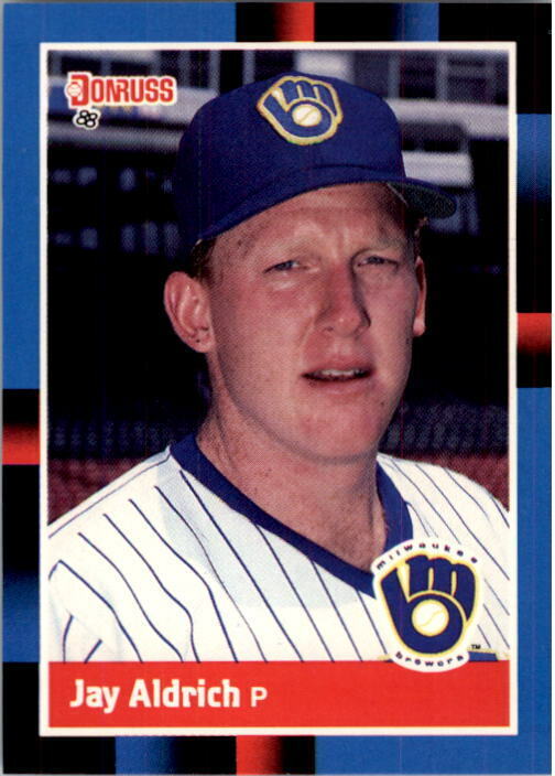 1988 Jay Aldrich Donruss Baseball Card #460