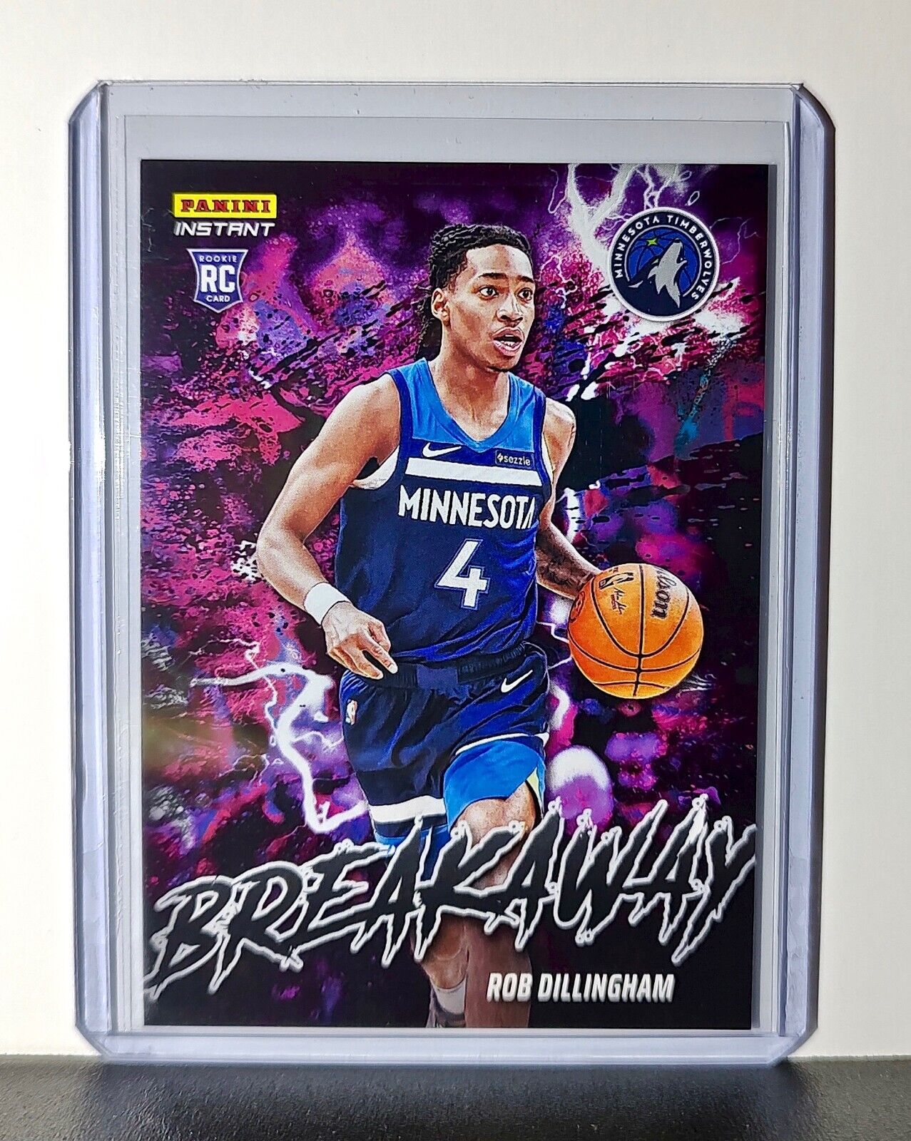 2024-25 Panini Instant NBA Breakaway Complete 18 Card Set in toploaders 1/1355