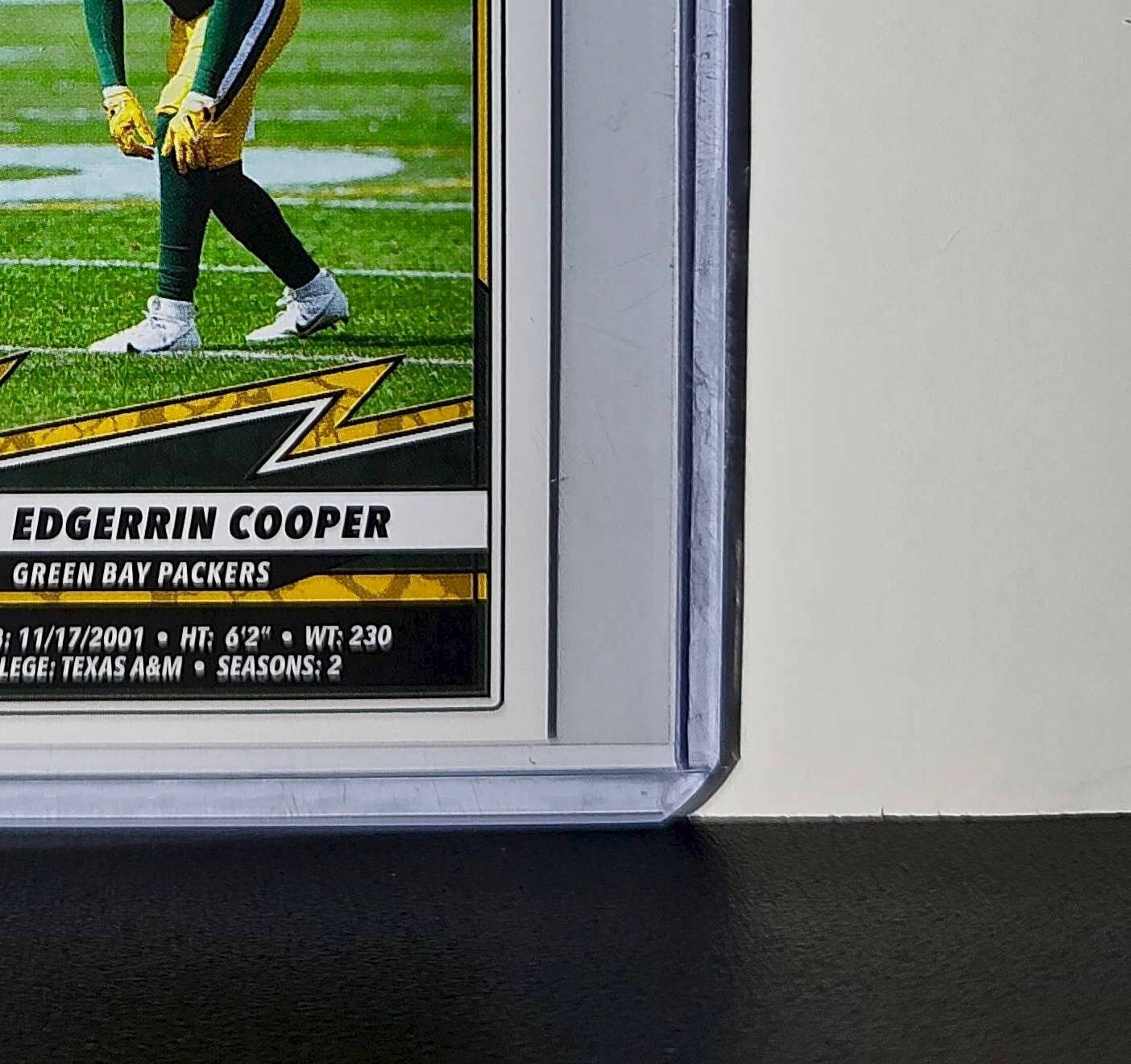 Edgerrin Cooper 2025 Panini NFL #401 Sticker Green Bay Packers