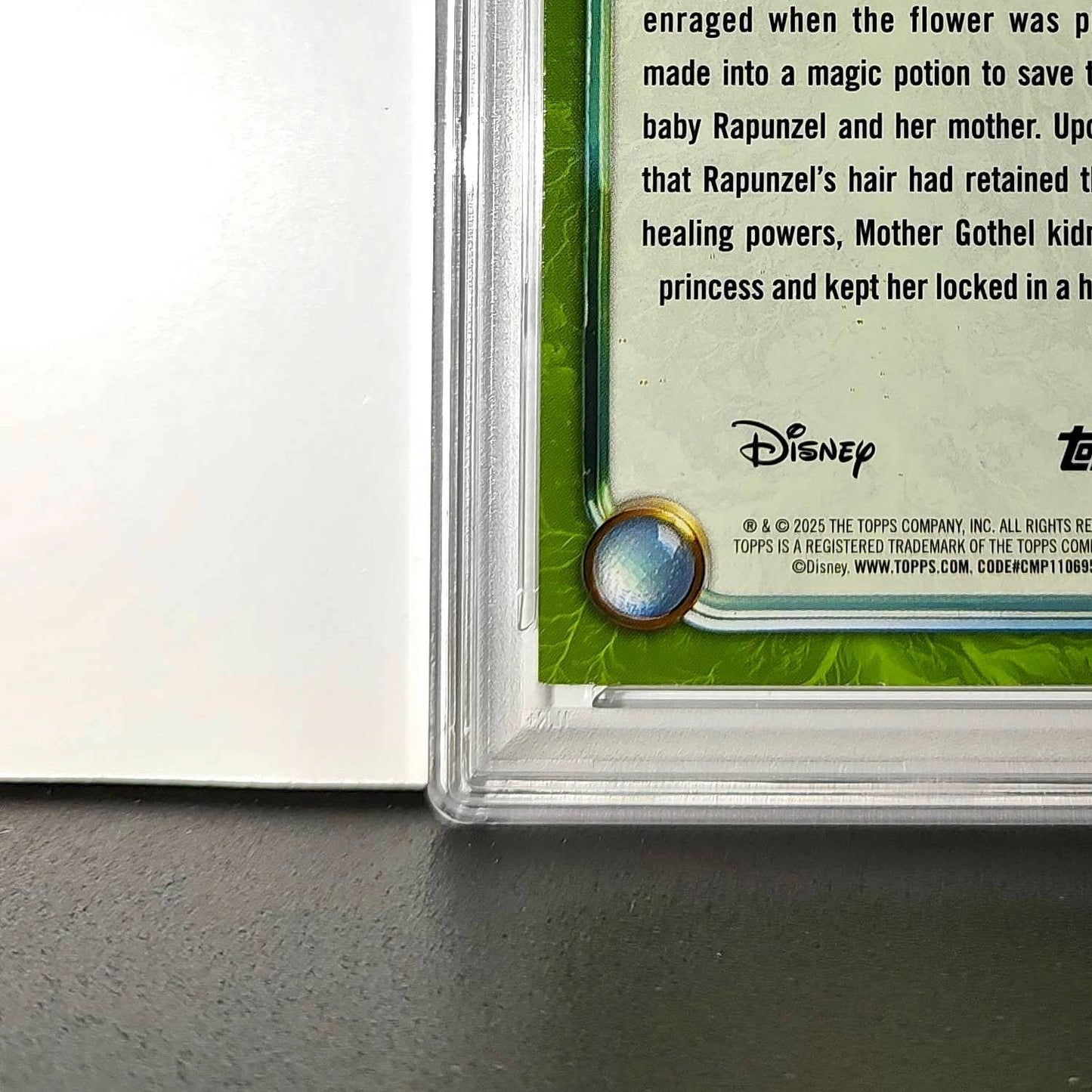 Mother Gothel 2025 Topps Disney Wonder #181 Card Tangled PSA 9