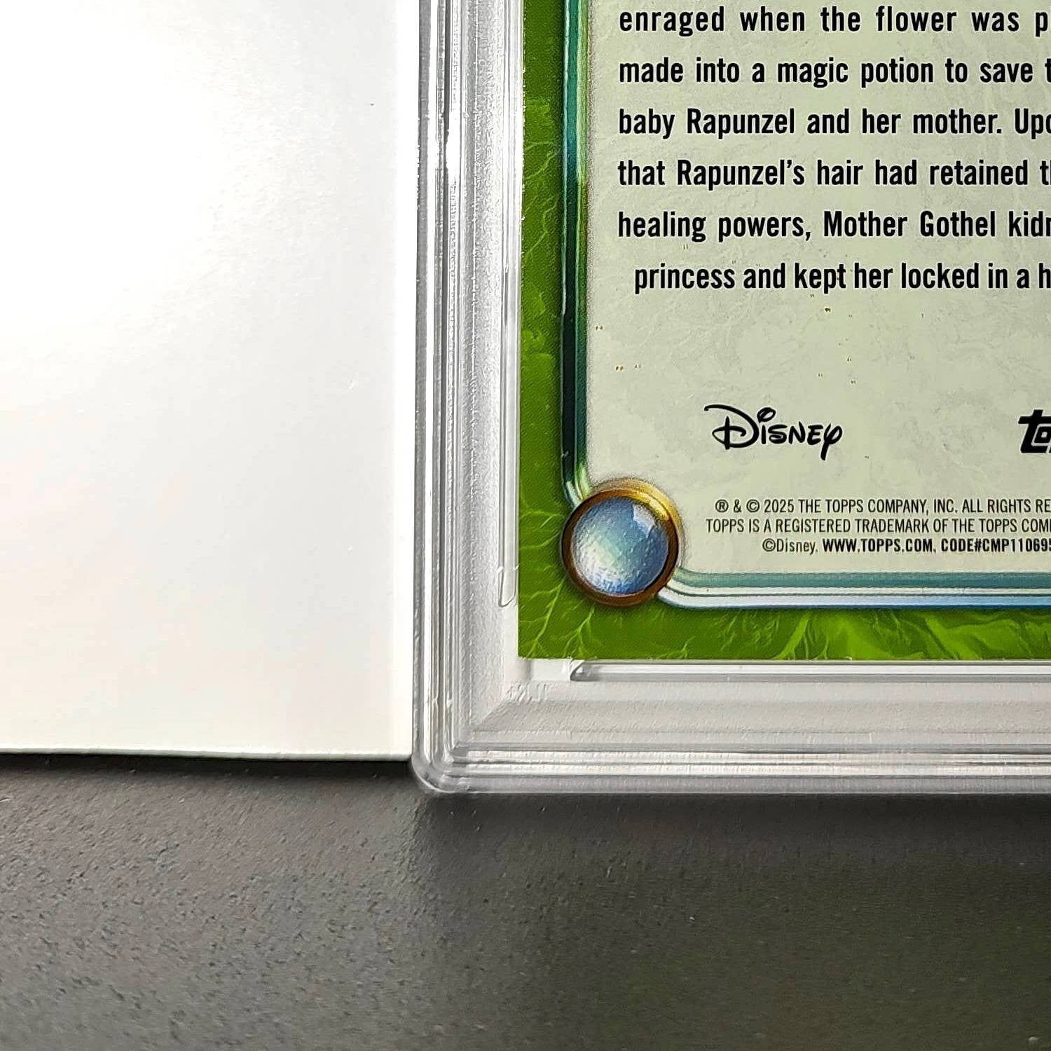 Mother Gothel 2025 Topps Disney Wonder #181 Card Tangled PSA 9