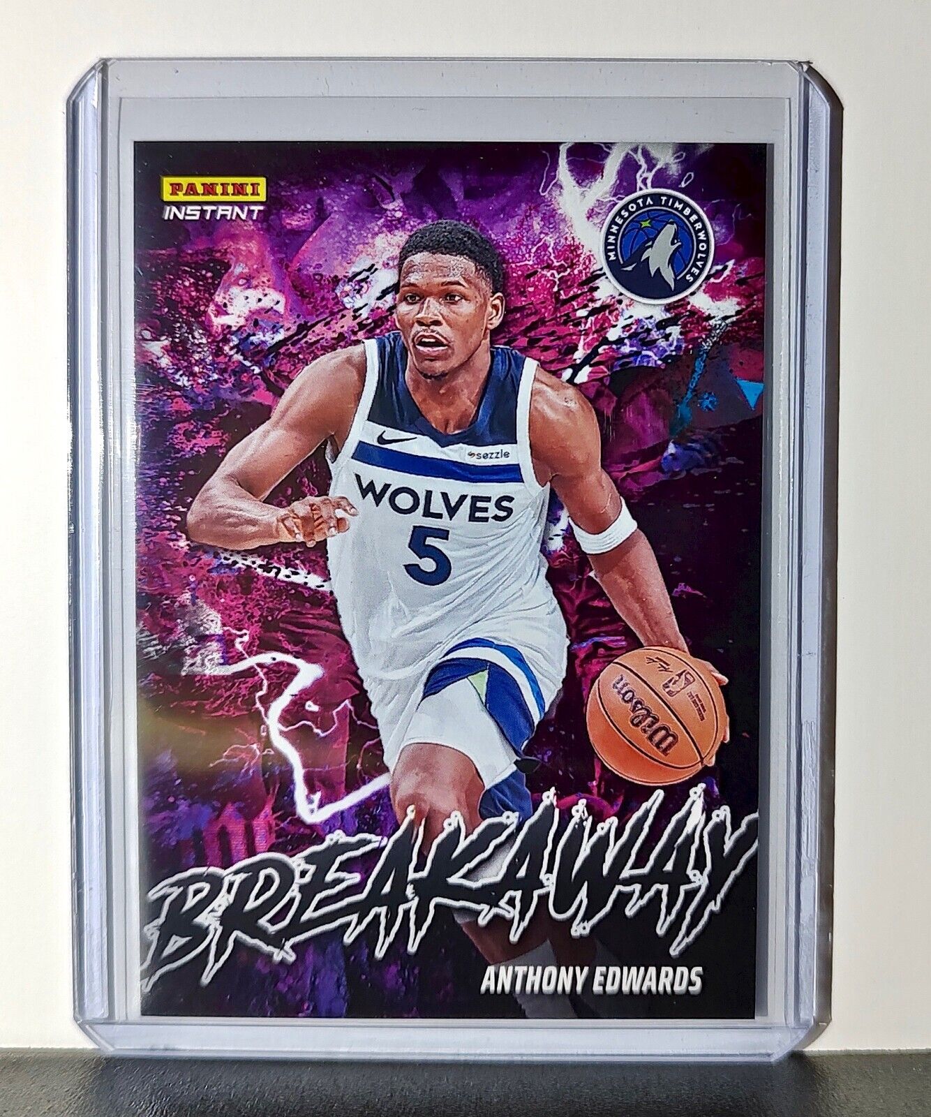 2024-25 Panini Instant NBA Breakaway Complete 18 Card Set in toploaders 1/1355