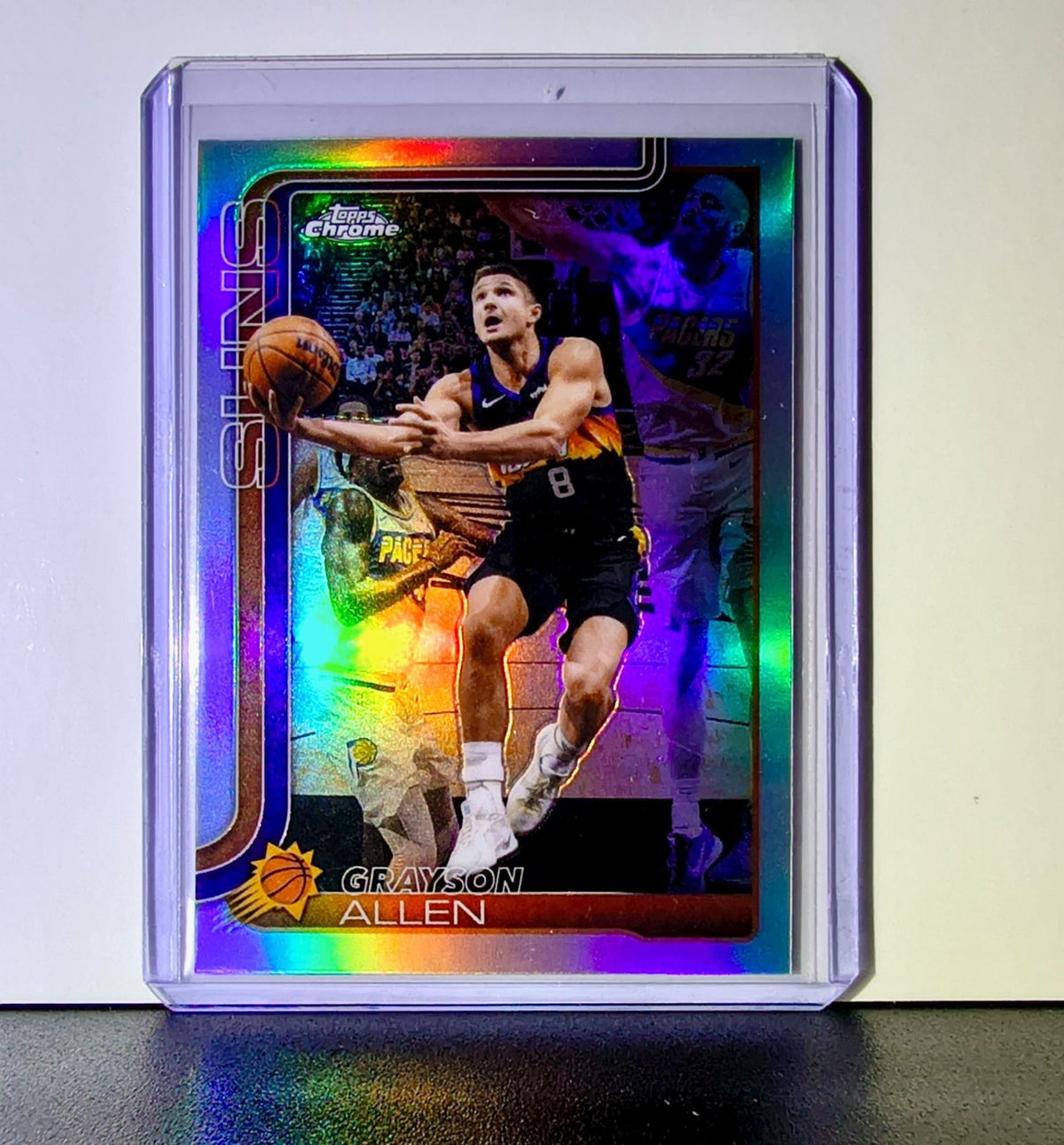 Grayson Allen 2025-26 NBA Topps Chrome Update Refractor #95 Card Phoenix Suns