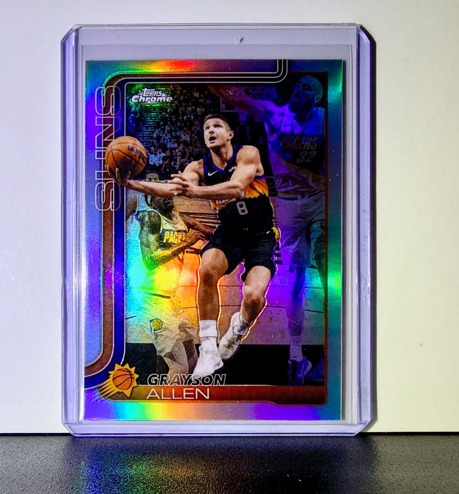 Grayson Allen 2025-26 NBA Topps Chrome Update Refractor #95 Card Phoenix Suns