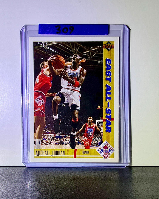 Michael Jordan 1991-92 Upper Deck All-Star #69 Basketball Card Chicago Bulls