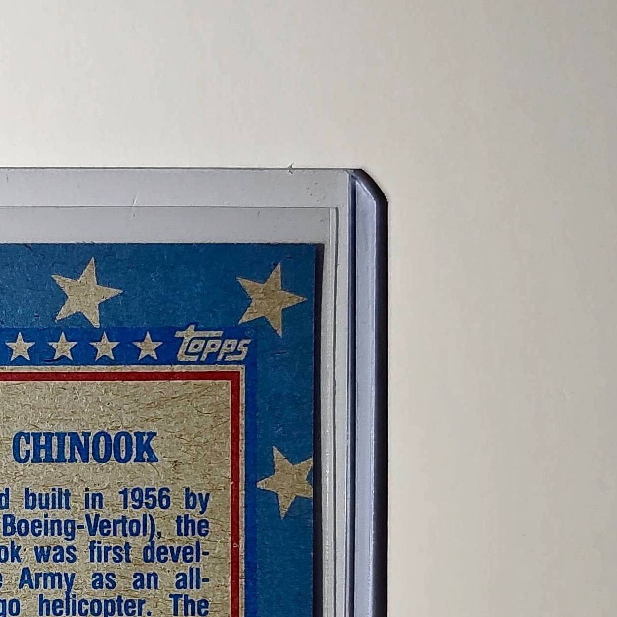 CH-47 Chinook 1991 Topps Desert Storm #125 Card
