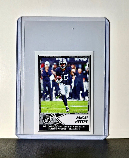 Jakobi Meyers 2024 Panini NFL Sticker #271 Las Vegas Raiders