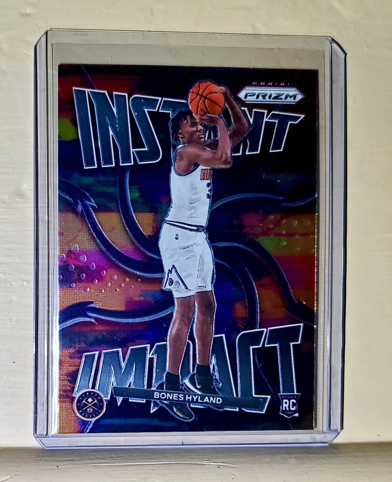 Bones Hyland 2021-22 Panini Prizm Instant Impact NBA #6 Rookie Card