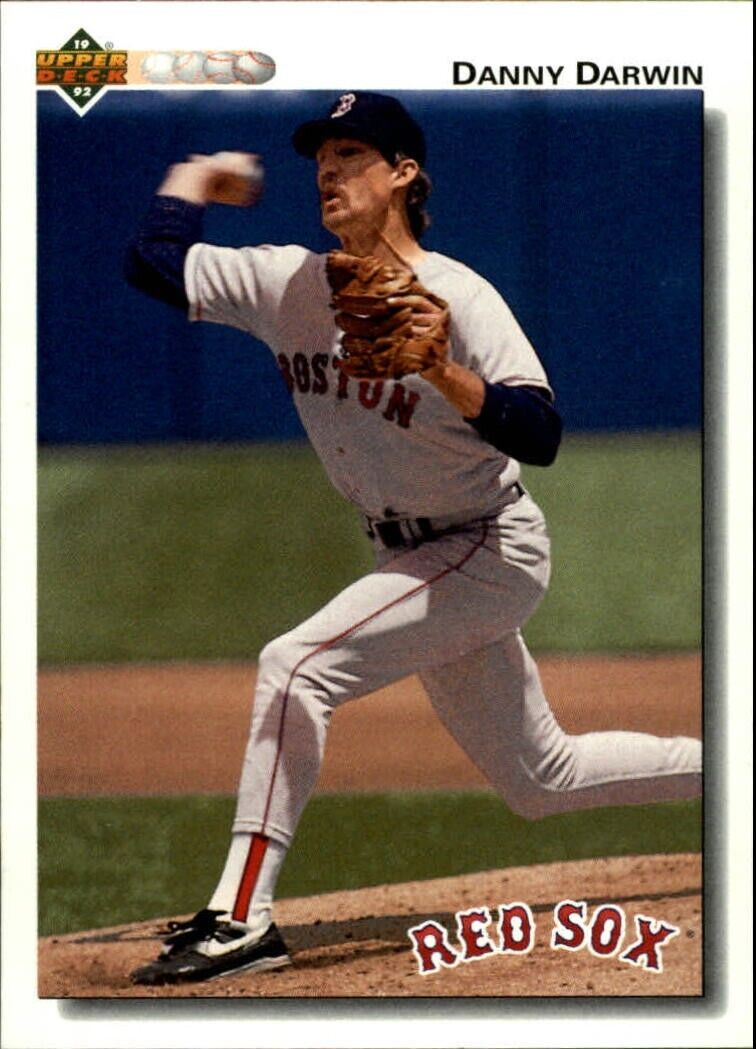 Danny Darwin 1992 Upper Deck MLB #678 Baseball Card Boston Red Sox