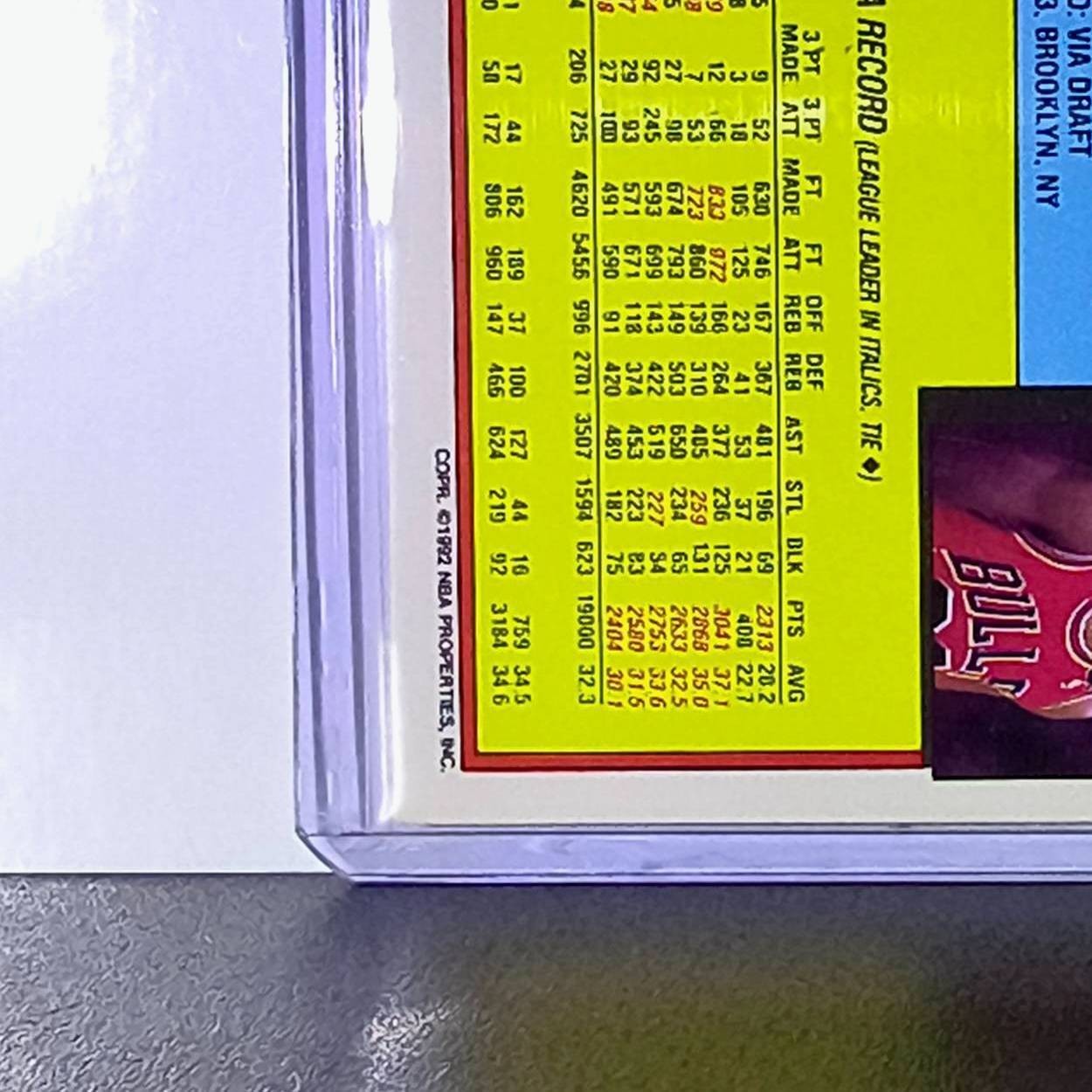 Michael Jordan 1992-93 Topps #141 Basketball Card Chicago Bulls