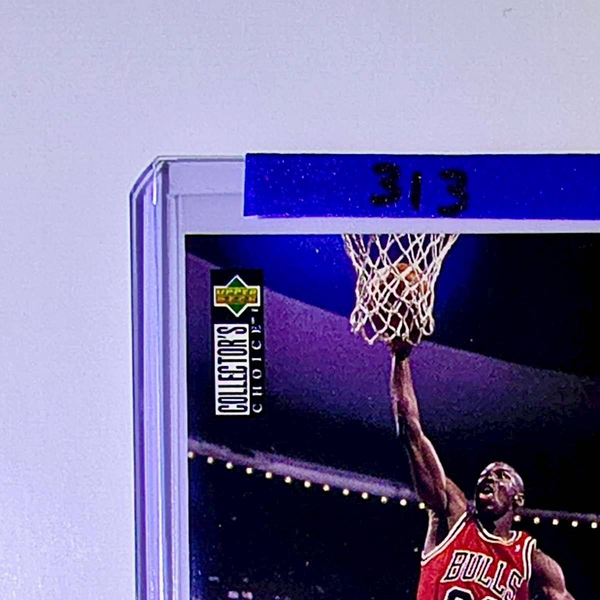 Michael Jordan 1995-96 Upper Deck Collector's Choice #195 Card Chicago Bulls