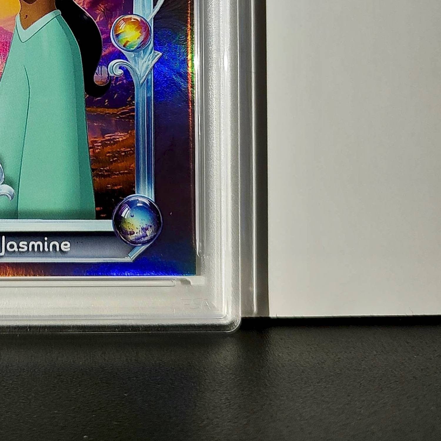 Jasmine 2025 Topps Disney Cartoon Princess #156 Card Aladdin PSA 9