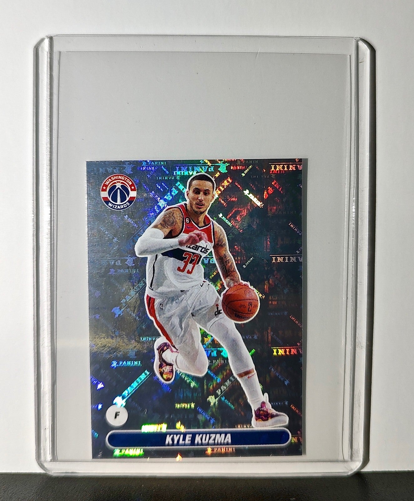 Kyle Kuzma 2023-24 Panini NBA #283 Foil Sticker Washington Wizards