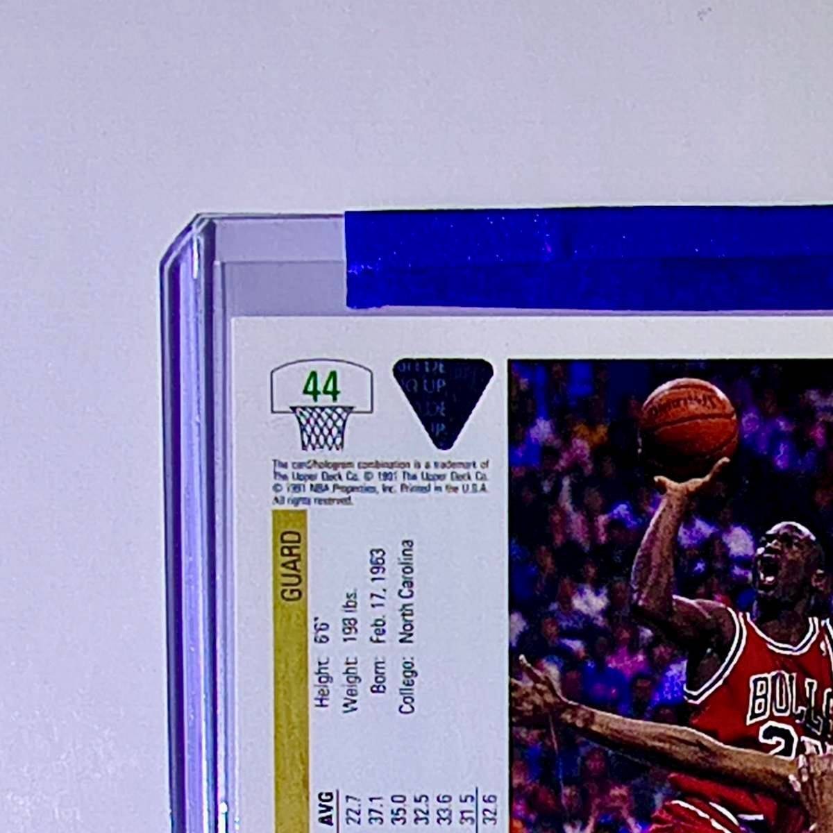 Michael Jordan 1991-92 Upper Deck #44 Basketball Card Chicago Bulls