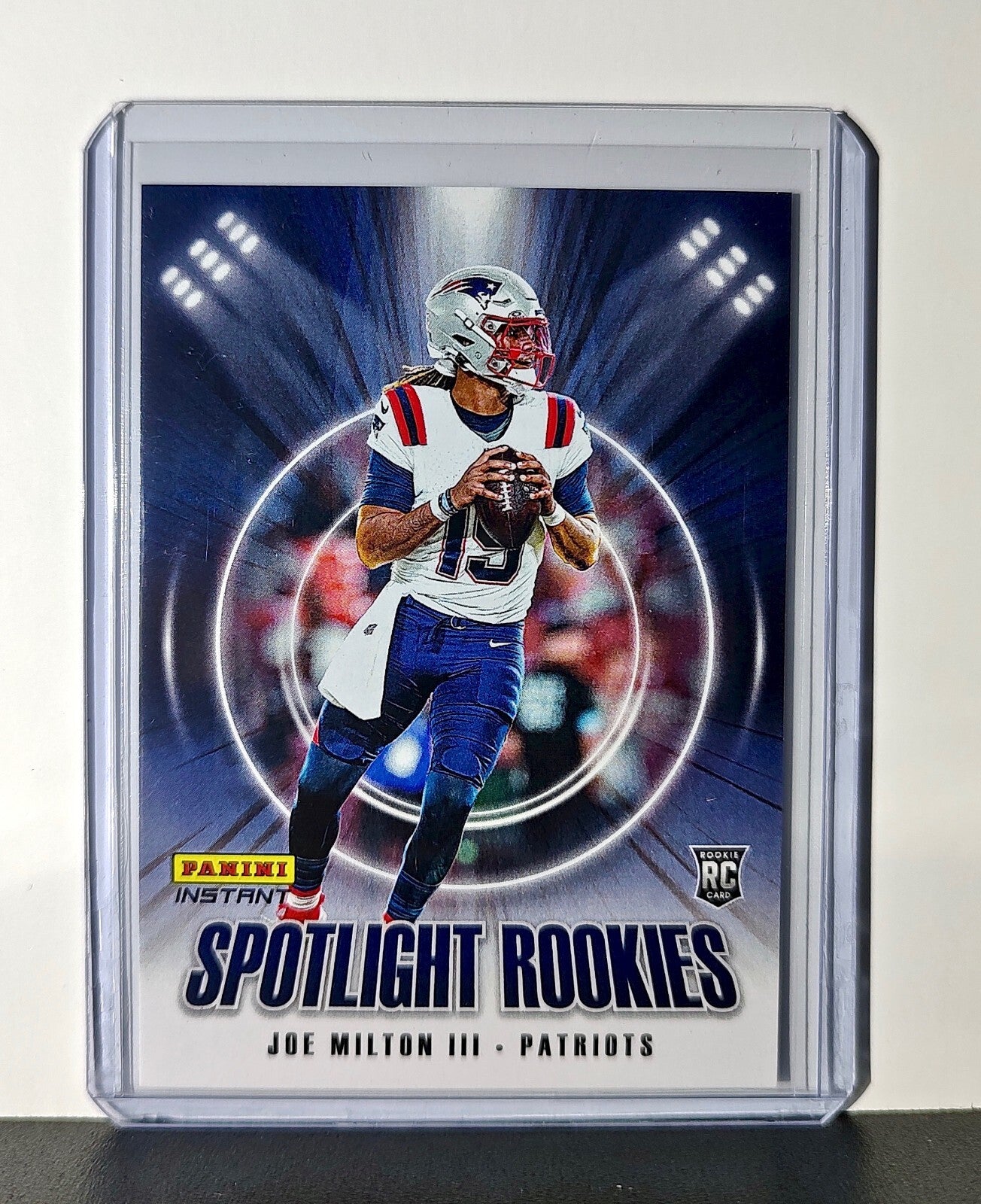 Joe Milton III Rookie 2024 Panini Spotlight Rookies NFL #42 Patriots 1 of 1426