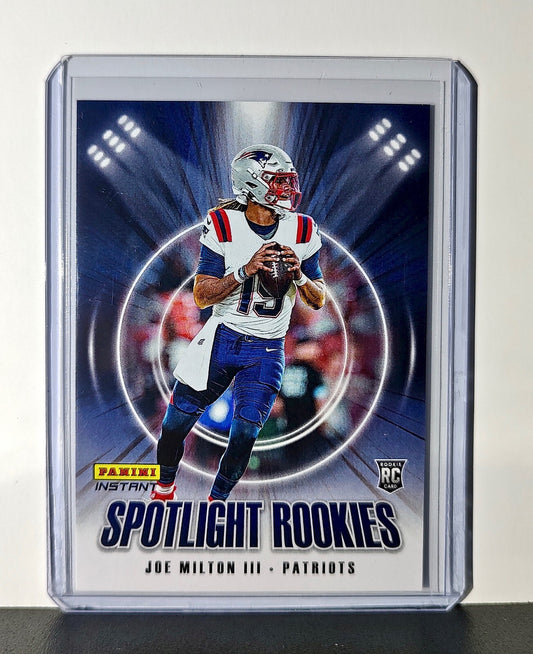 Joe Milton III Rookie 2024 Panini Spotlight Rookies NFL #42 Patriots 1 of 1426