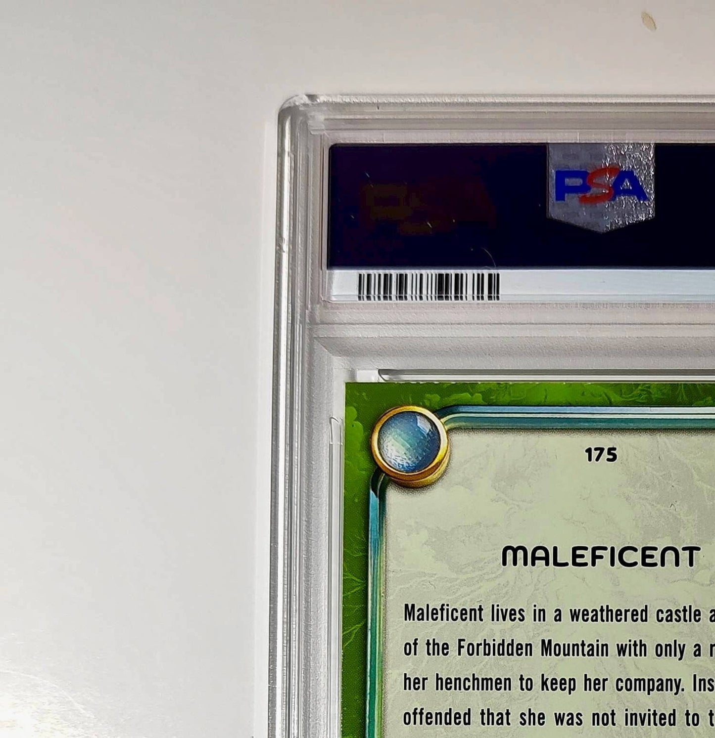 Maleficent 2025 Topps Disney Wonder #175 Card Sleeping Beauty PSA 8