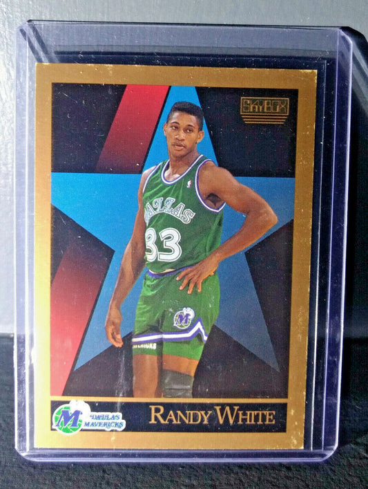 1990-91 Randy White Skybox #69 Rookie Basketball Card 