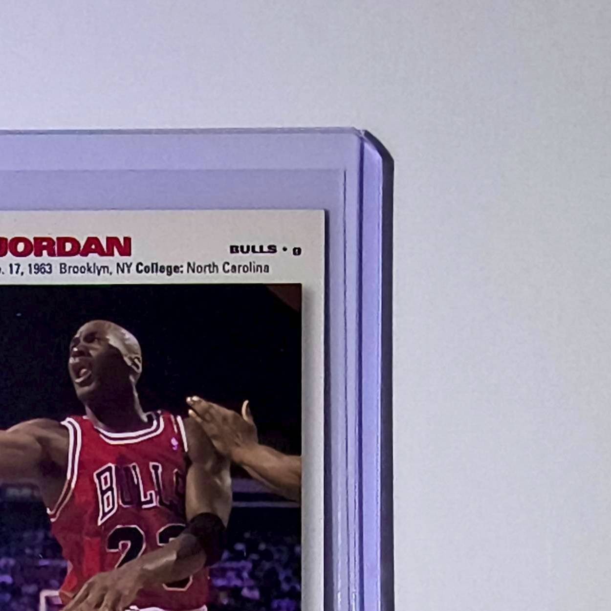 Michael Jordan 1995-96 Upper Deck Collector's Choice #45 Card Chicago Bulls