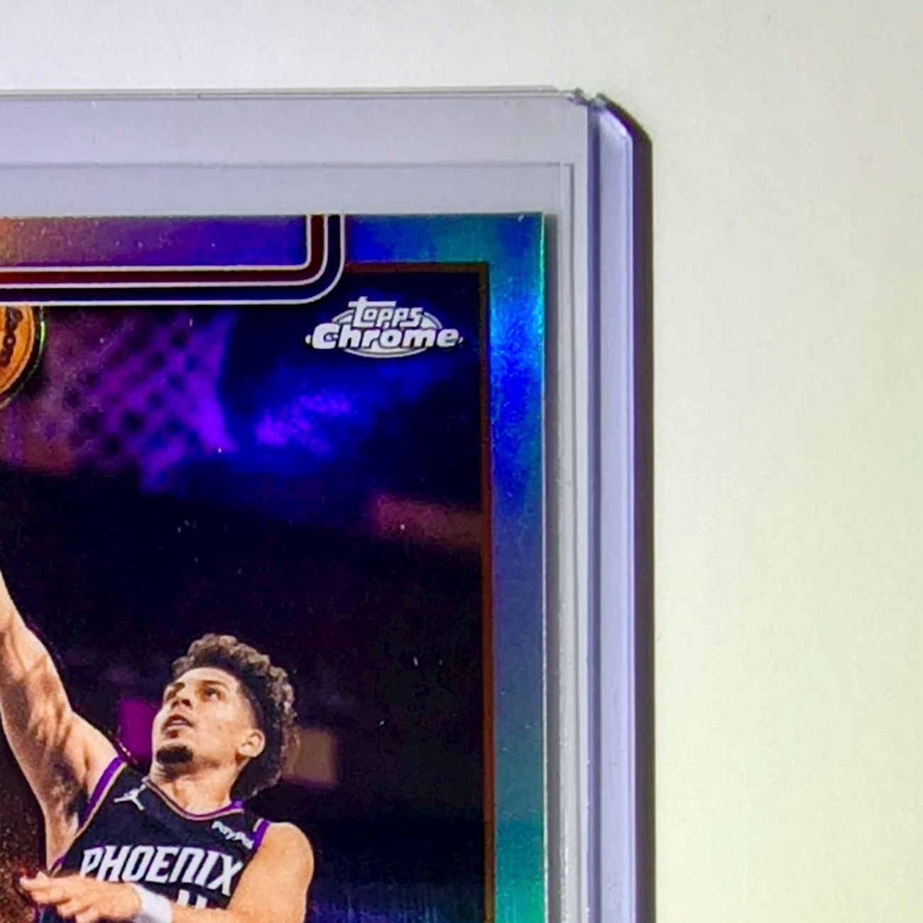 Koby Brea Rookie 2025-26 NBA Topps Chrome Update Refractor #192 Card Suns