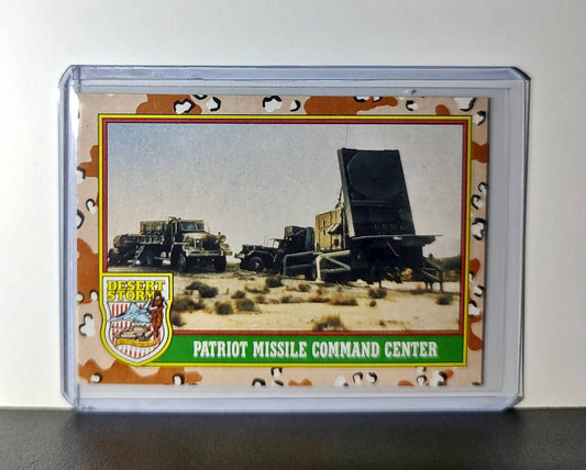 Patriot Missile Command 1991 Topps Desert Storm #77 Card