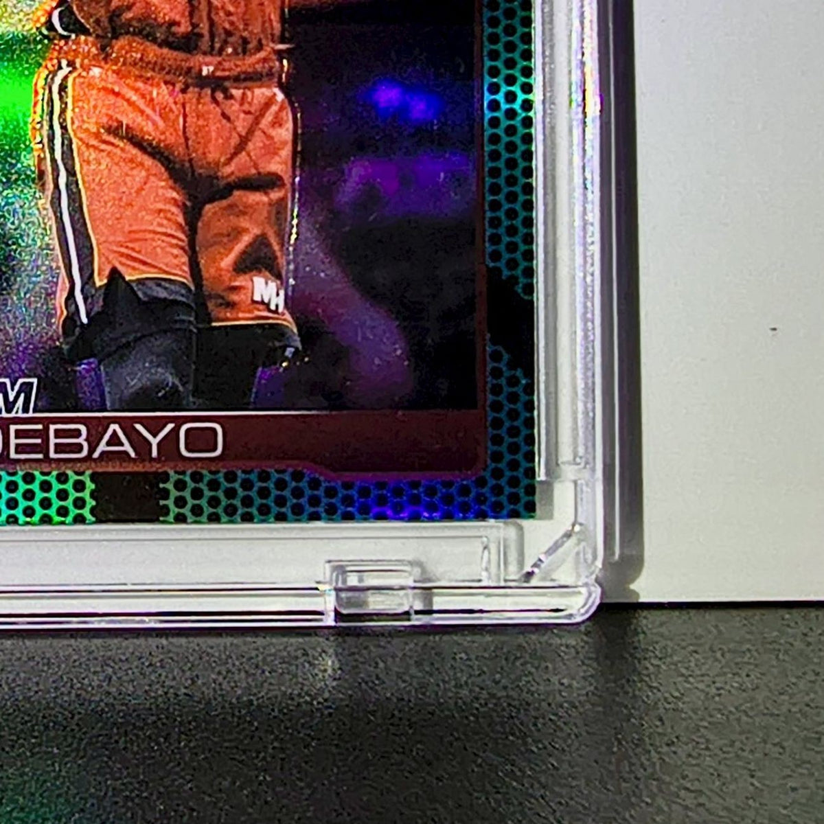 Bam Adebayo 2025-26 NBA Topps Chrome Update #35 Aqua Refractor Card 117/199