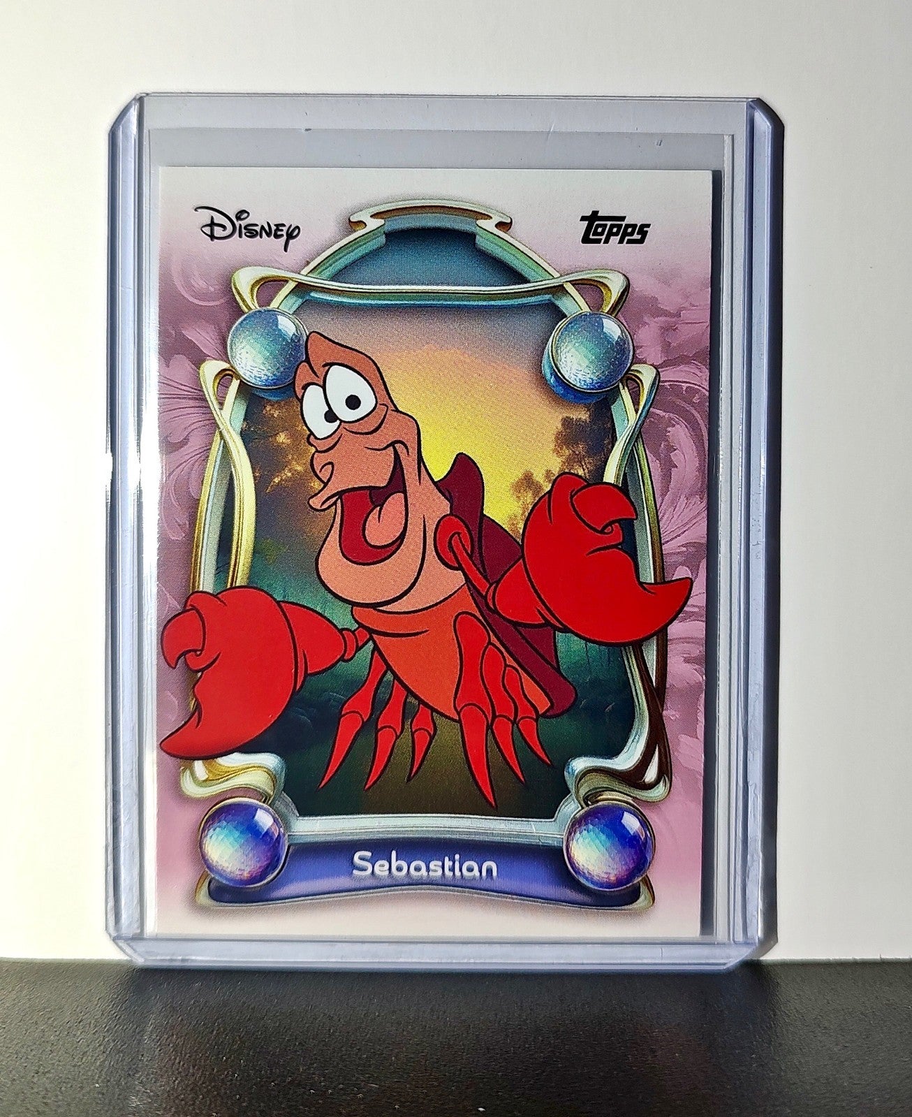 Sebastian 2025 Topps Disney Wonder #42 Card The Little Mermaid