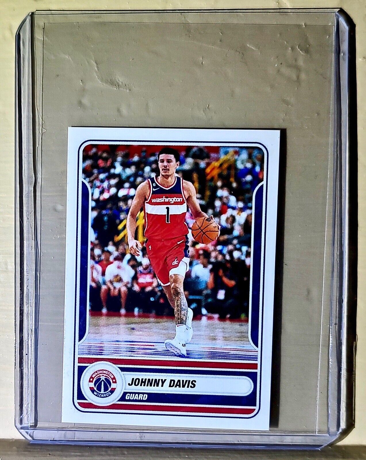 2023-24 Johnny Davis Panini NBA Basketball #292 Sticker Washington Wizards