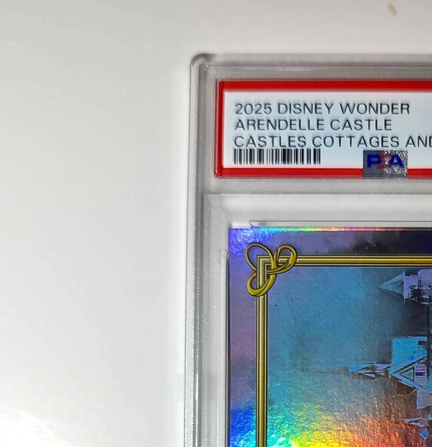 Arendelle Castle 2025 Topps Disney #C-17 Card Frozen PSA 10 Gem