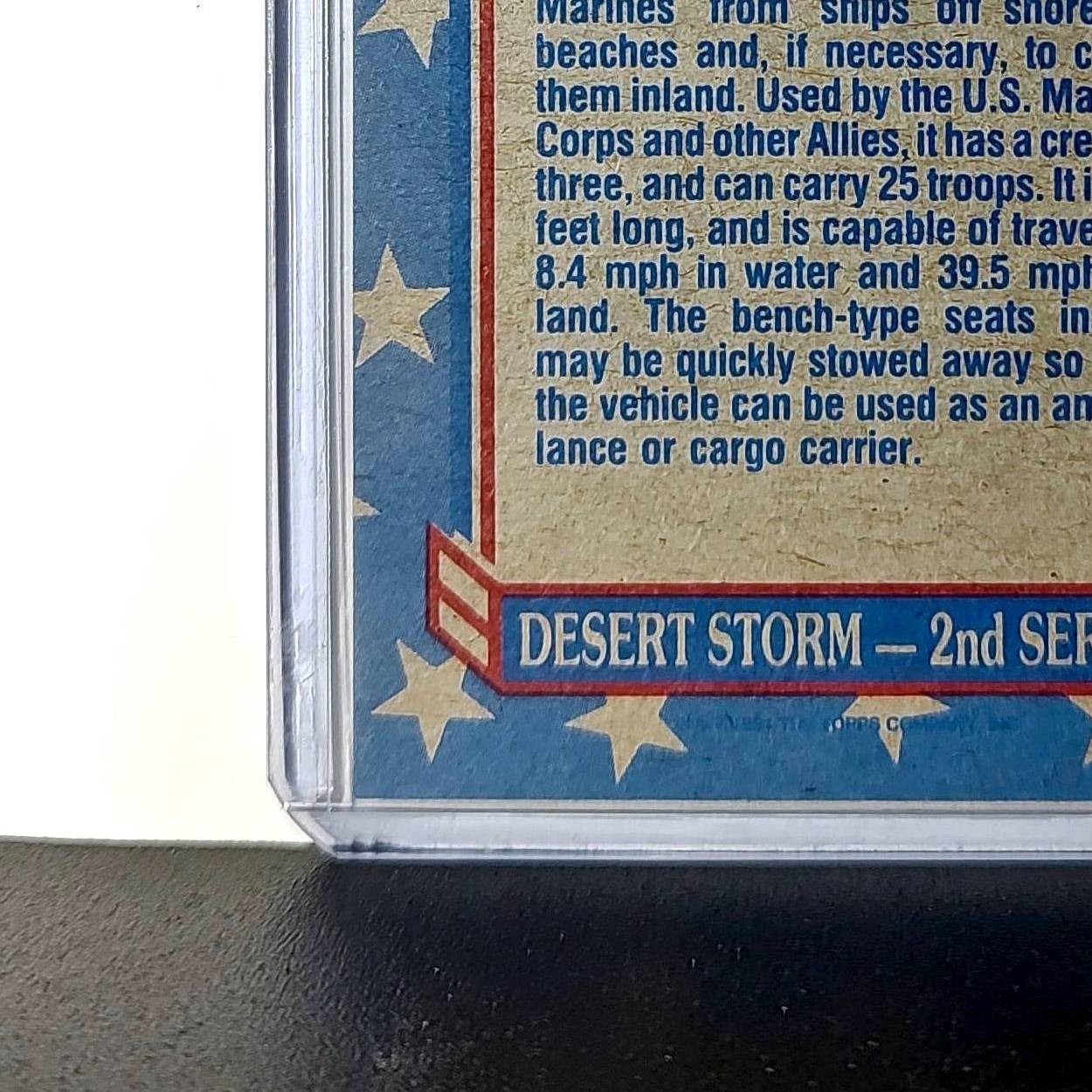 LVTP 1991 Topps Desert Storm #150 Card