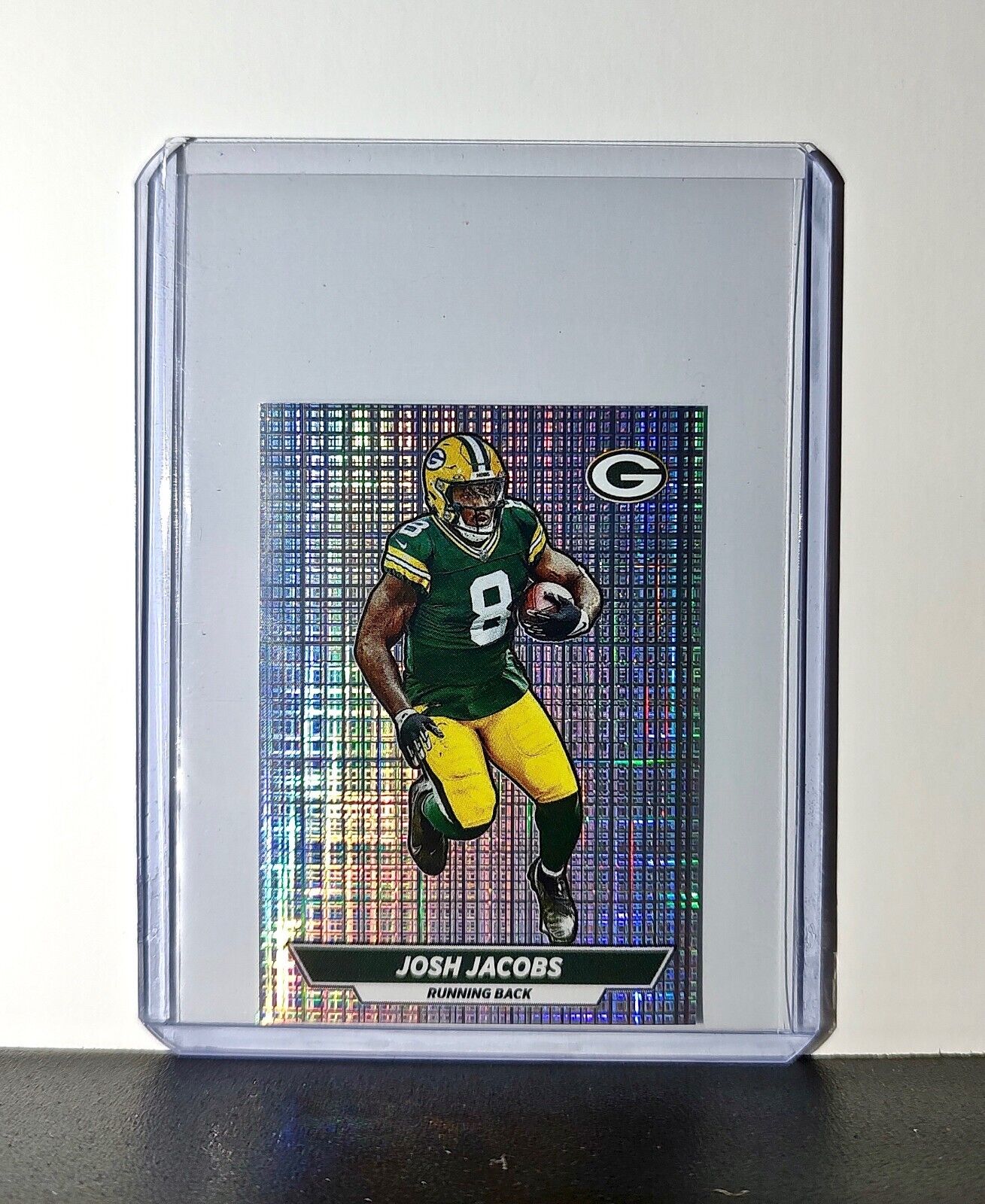 Josh Jacobs 2024 Panini NFL Sticker #408 Foil Green Bay Packers