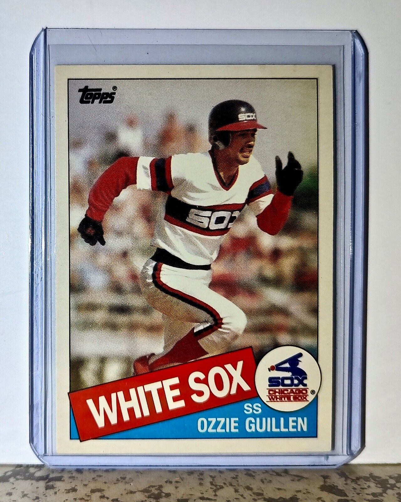 Ozzie Guillen 1985 Topps MLB #43T Baseball Card Chicago White Sox