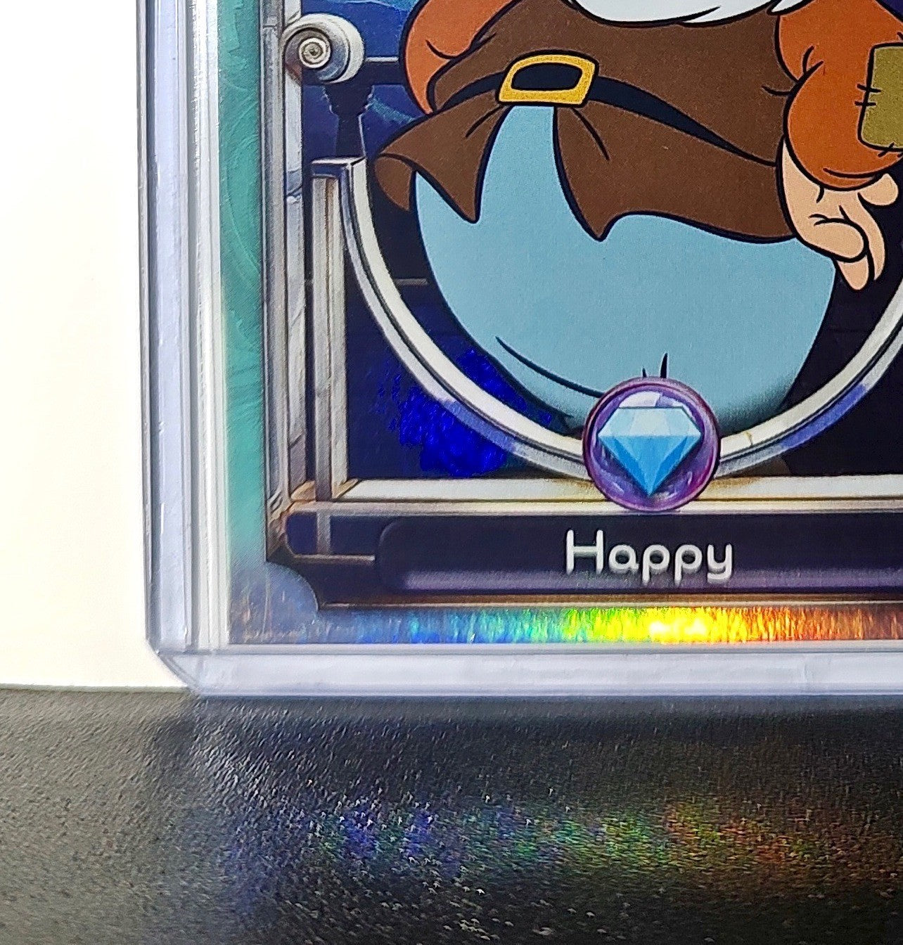 Happy 2025 Topps Disney Wonder #104 Diamond Card Snow White and the Seven Dwarfs