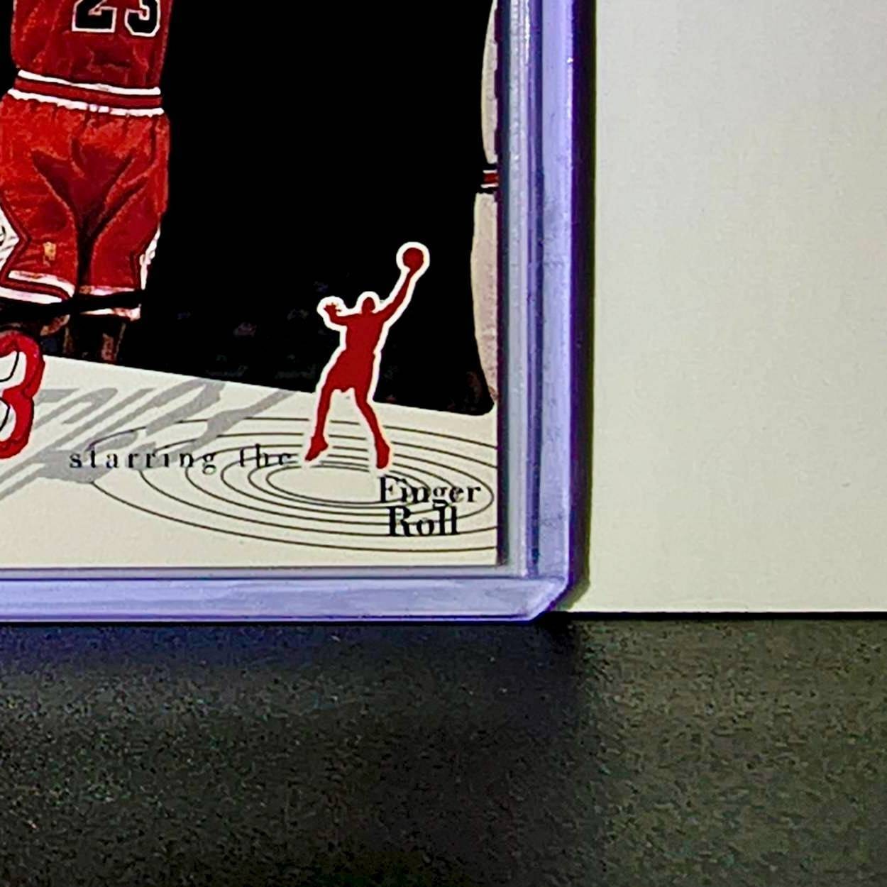 Michael Jordan 1997-98 Upper Deck Collector's Choice Catch 23 #187 Card Bulls