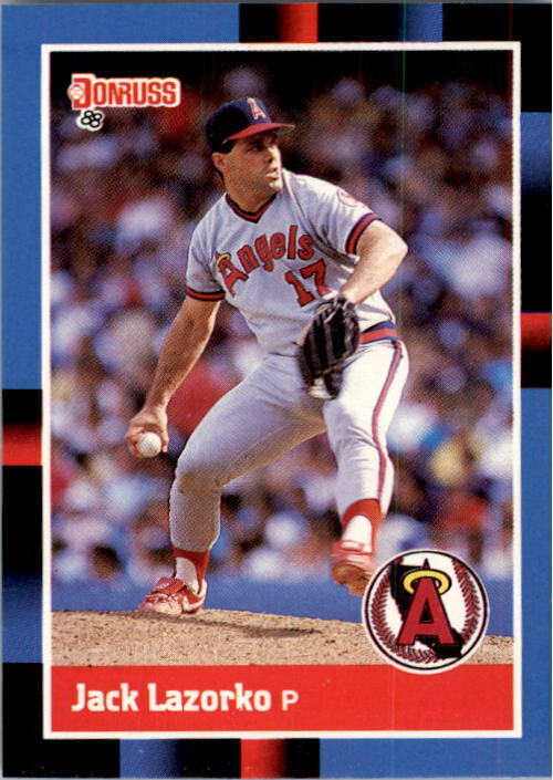 1988 Jack Lazorko Donruss Baseball Card #160