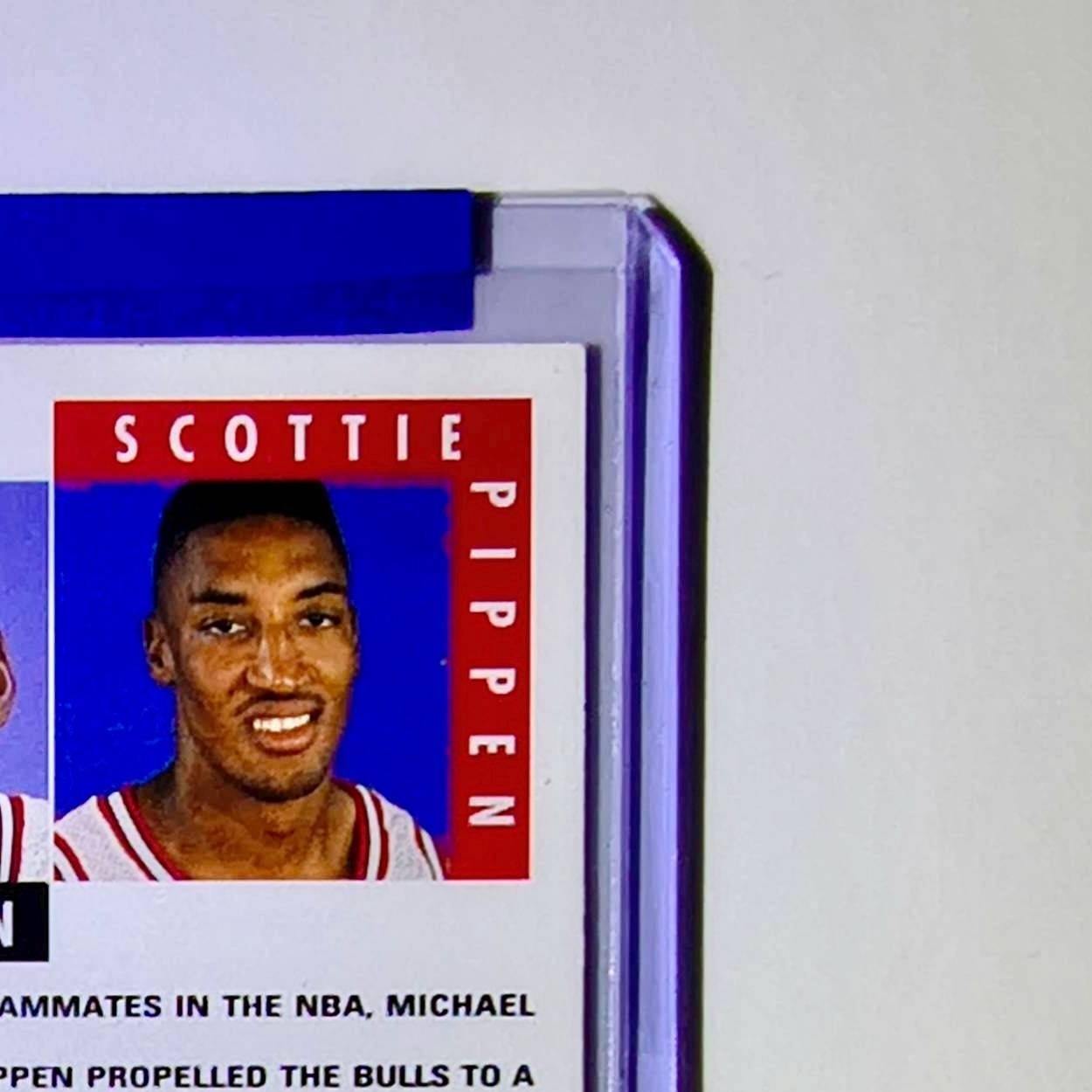 Michael Jordan Scottie Pippen 1992-93 Upper Deck Scoring Threats #62 Card Bulls