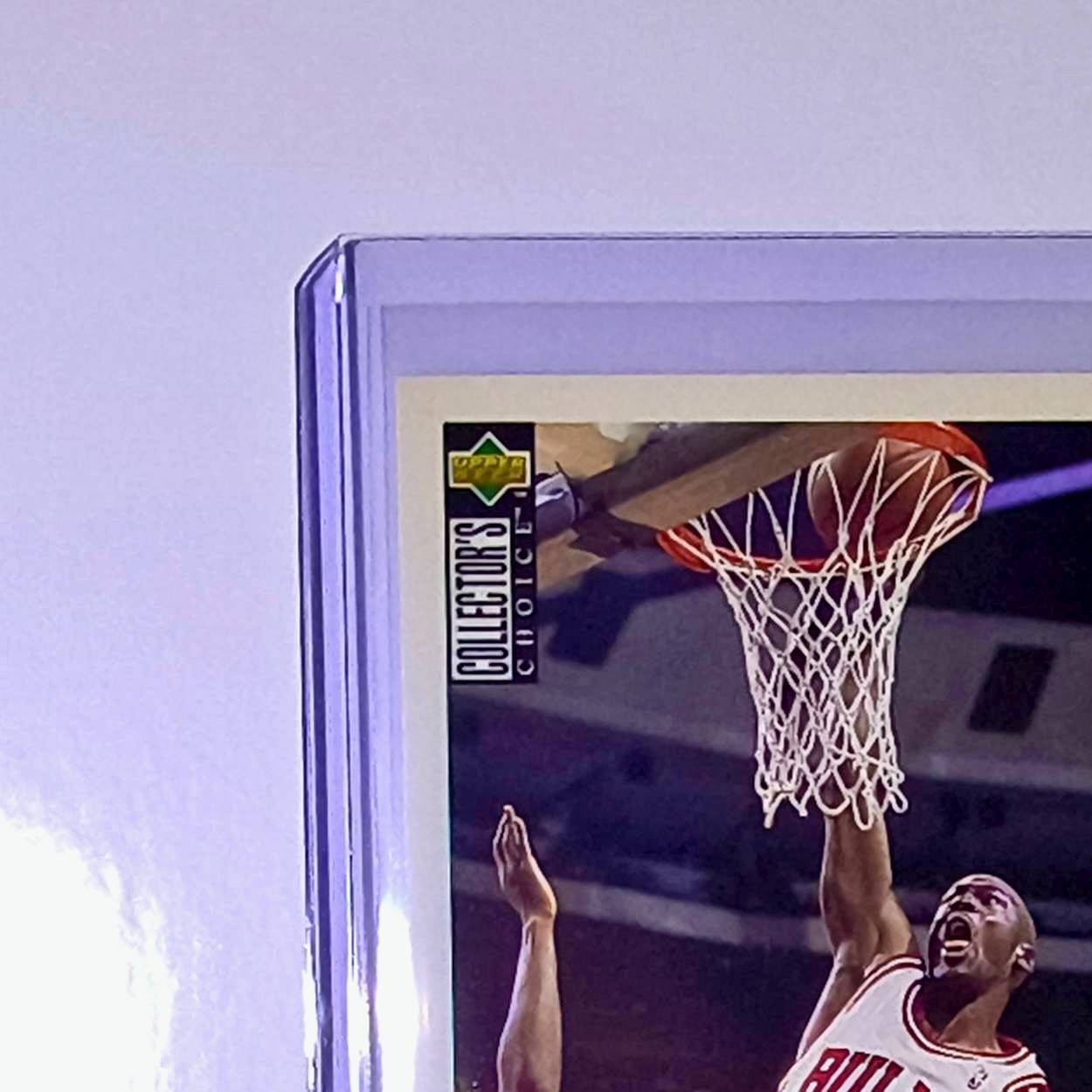Michael Jordan 1995-96 Upper Deck Collector's Choice #45 Card Chicago Bulls