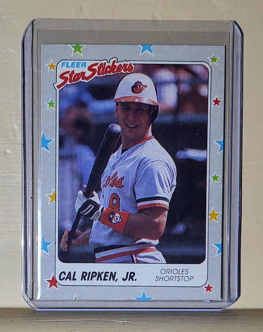 1988 Cal Ripken Jr Fleer Star Stickers #3 MLB Baseball Card Baltimore Orioles