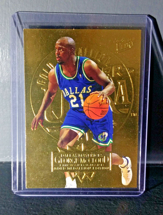 1995-96 George McCloud Fleer Ultra Gold Medallion #41 Basketball Card